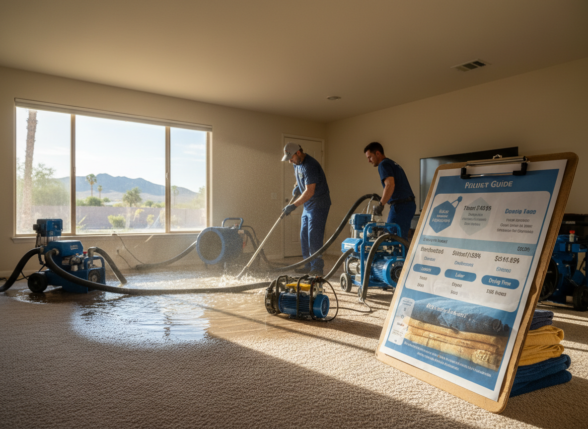 Cost Guide For Water Extraction And Removal In Gilbert