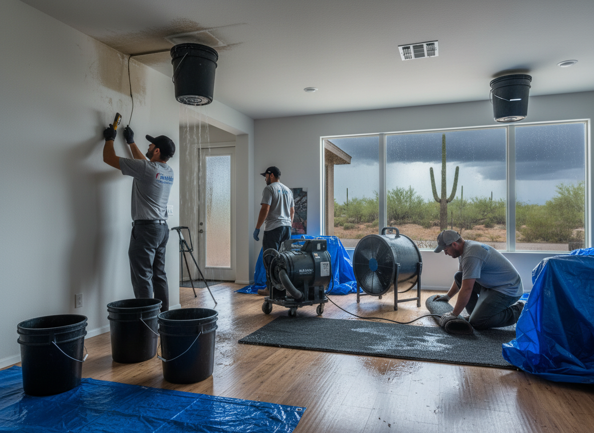Preventing Secondary Damage After Roof Leaks During Monsoons