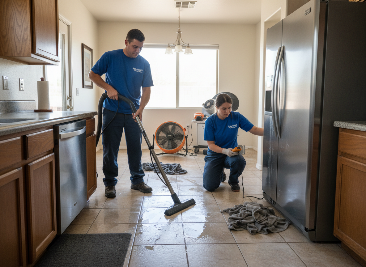 Water Extraction For Dishwasher And Refrigerator Leaks