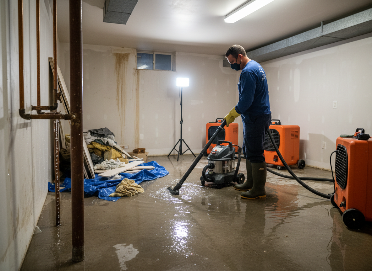 Burst Pipe & Plumbing Leak Cleanup in Gilbert