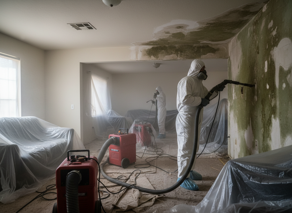 Mold Damage Remediation After Water Damage in Gilbert