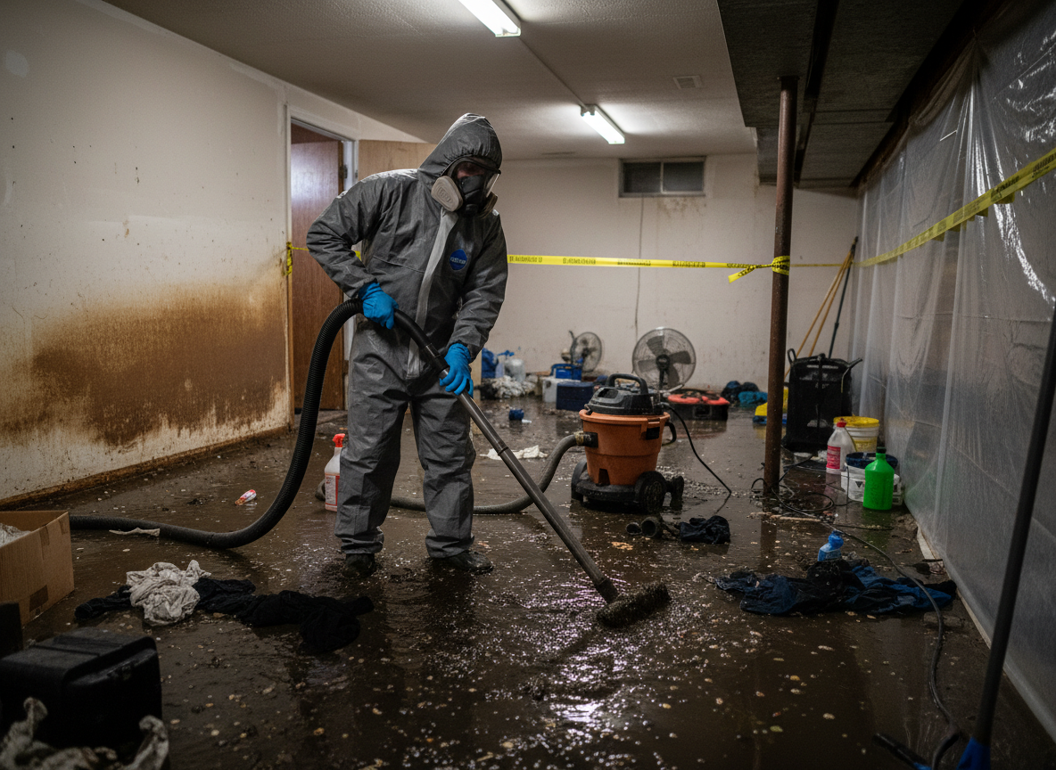 Sewage Backup Cleanup in Gilbert